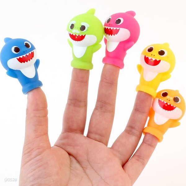 ★특가★핑크퐁 아기상어 손가락 인형놀이/캐릭터 인형 피규어