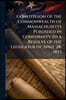 Constituion of the Commonwealth of Massachusetts Published in Conformity to a Resolve of the Legislatur of April 28. 1853