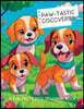 Paw-Tastic Discoveries: A Fun Facts Dog Coloring Book: Explore the Fascinating World of 50 Dogs Breed
