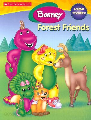 Barney Forest Friends with Sticker