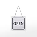 [아트사인] 프레이트 7901 (200x200x5T포멕스사인걸이용양면Open&Closed)