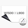 [마그피아] 고무자석화이트보드 MRMB-WB15090 (W1500xL900xT0.6)