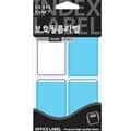 [쁘띠] 견출지 20-F206 (37x63mm13매청색)
