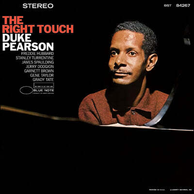 Duke Pearson (듀크 피어슨) - The Right Touch [LP]
