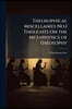 Theosophical Miscellanies No.1 Thoughts On the Metaphysics of Theosophy