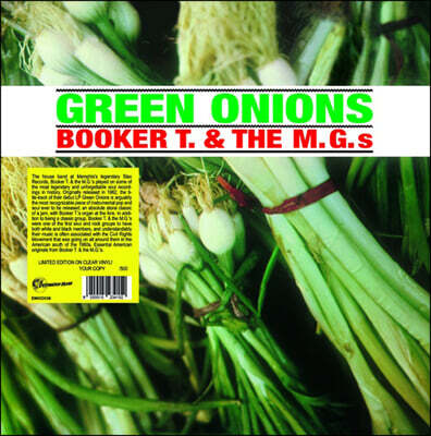 Booker T. & The M.G.s (부커 티 앤 더 엠지스) - Green Onions [투명 컬러 LP]