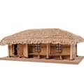[영공방]초가집KH501남부3칸240x130x100mm  14