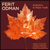 Ferit Odman (페리트 오드만) - Autumn In New York [버건디 컬러 LP]
