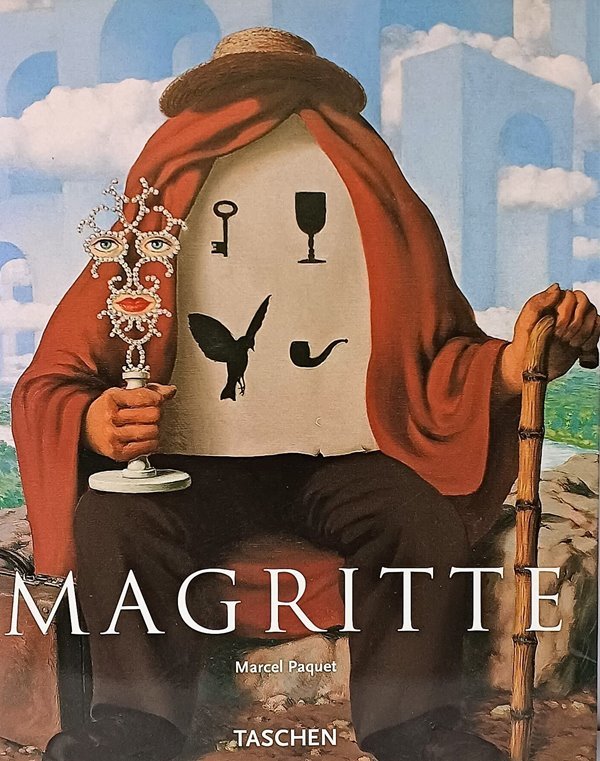 르네 마그리트(MAGRITTE) -1898~1967-서양화 미술도록-수입서적-185/230/8, 96쪽-
