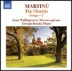 Jana Hrochova Wallingerova 마르티누: 가곡 2집 (Martinu: The Months - Songs 2)