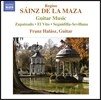 Franz Halasz 사인스 데 라 마사: 기타 작품집 (Sainz de La Maza: Guitar Music)