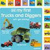 My First Trucks and Diggers: Let's Get Driving!