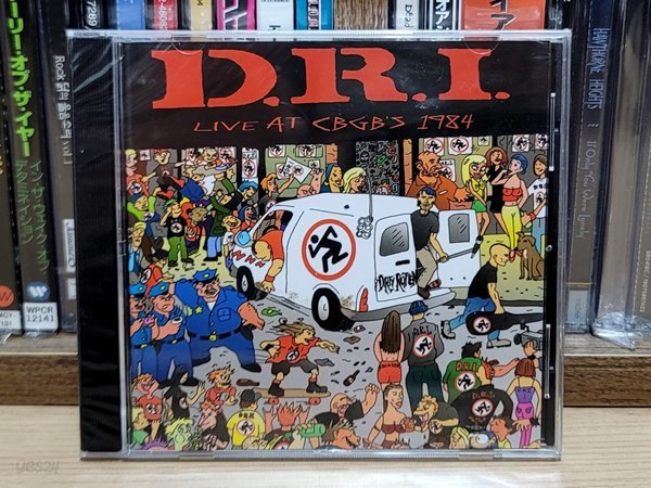 (미개봉 수입반) D.R.I. - Live At CBGBs 1984