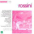 V.A. / Rossini : Sei Sonate E QuattroㆍOverture : Scimone (2CD/수입/미개봉/3984242422)