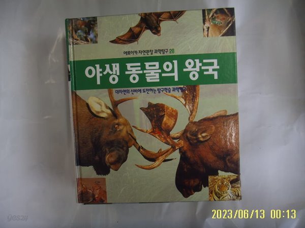 뉴턴코리아 편집부 / 에로이카 자연관찰 과학탐구 28 야생 동물의 왕국 (전52권중,,) -꼭 상세란참조