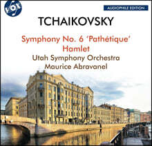 Maurice Abravanel 차이코프스키: 교향곡 6번 `비창`, 환상 서곡 `햄릿` (Tchaikovsky: Symphony Op. 74 'Pathetique' &amp; Hamlet)