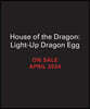 House of the Dragon: Light-Up Dragon Egg