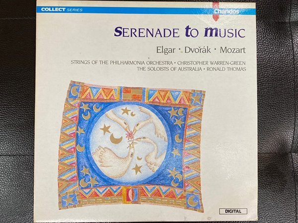 [LP] 로날도 토마스 - Ronald Thomas - Serenade To Music (Elgar,Mozart,Dvork) LP [서울-라이센스반]