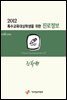 2012 특수교육 대상학생을 위한 진로정보