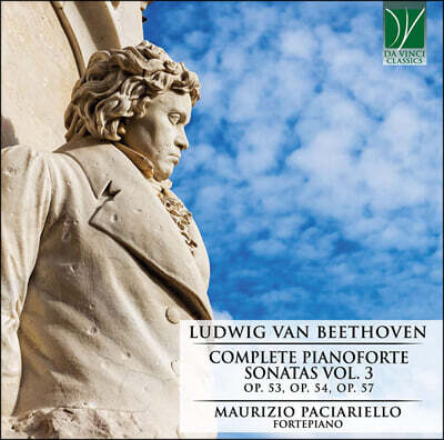Maurizio Paciariello 베토벤: 피아노 소나타 3집 (Beethoven: Piano Sonatas Op. 53, 54, 57)