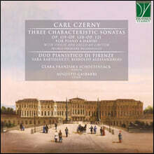 Duo pianistico di Firenze 체르니: 네 손을 위한 피아노 소나타 (Czerny: Three Characteristic Sonatas)