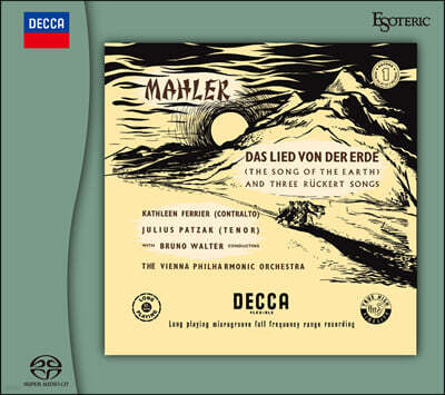 Bruno Walter 말러: 대지의 노래 (Mahler: Das Lied von der Erde) [SACD Hybrid]