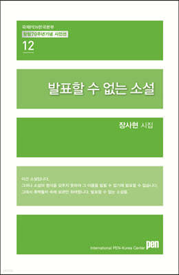 발표할 수 없는 소설