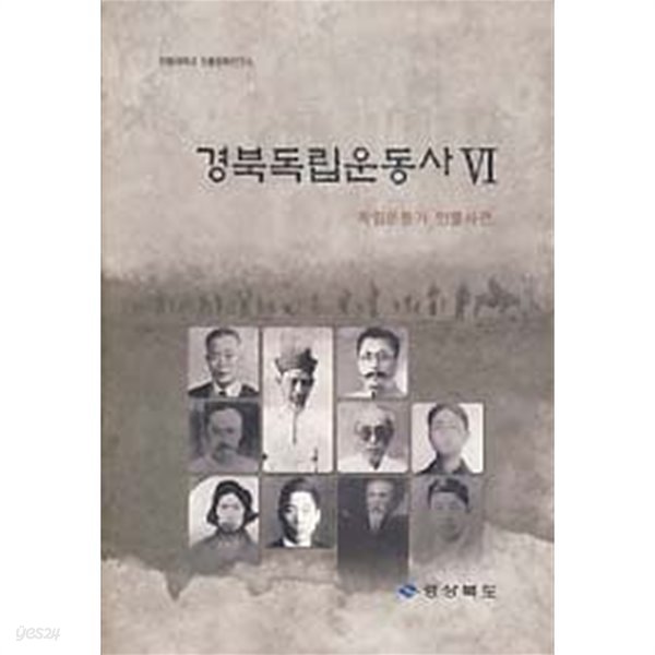 경북독립운동사 6 - 독립운동가 인물사전