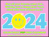 2024 컬러홀릭 팝 데스크 캘린더 (탁상 달력)