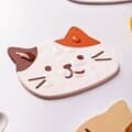 야옹이 실리콘 코스터 컵받침 5종