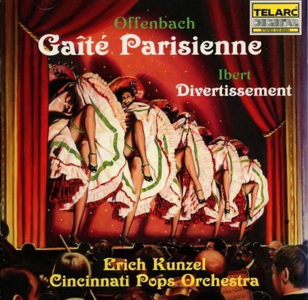 Offenbach(오펜바흐) : Gaite Parisienne (유쾌한 파리인) - Ibert: Divertissement (디베르티스망) (US발매)