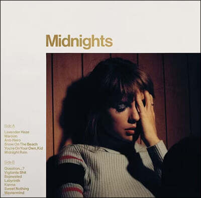 Taylor Swift (테일러 스위프트) - 10집 Midnights [마호가니 컬러 LP]