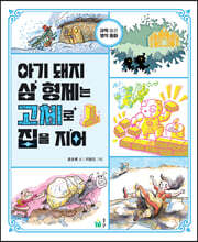 아기 돼지 삼 형제는 고체로 집을 지어