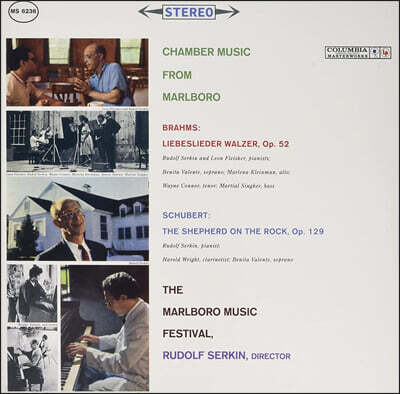 Rudolf Serkin 브람스: 왈츠에 붙인 사랑의 노래 / 슈베르트: 바위 위의 목동 (Brahms: Liebeslieder Walzer Op.52 / Schubert: Der Hirt auf dem Felsen) [LP]