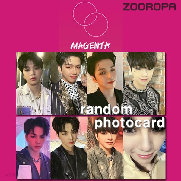 [새상품/1포토카드] 강다니엘 KANG DANIEL MAGENTA