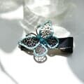 제이로렌 H0098R 터키큐빅 나비 집게핀