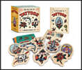 For the Love of Tattoos: A Wooden Magnet Set