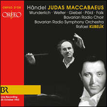 Fritz Wunderlich 헨델: 오라토리오 &#39;유다스 마카베우스&#39; (Handel: Judas Maccabaeus)