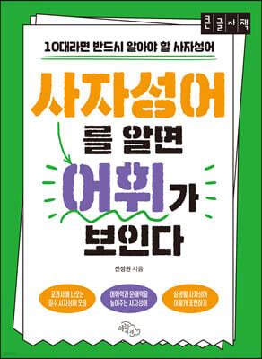 사자성어를 알면 어휘가 보인다 (큰글자도서)