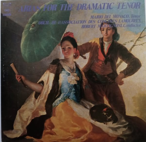 LP(수입) 마리오 델 모나코 Mario del Monaco : Arias For The Dramatic Tenor