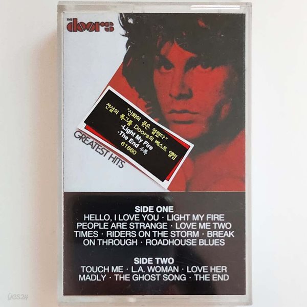 [카세트 테이프] The doors(도어즈) Greatest Hits - Light My Fire, Touch Me