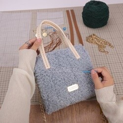 코바늘 가방 뜨기 만들기 DIY 키트 3종 [뜨개질 망스티치 네트 망 뜨개 손뜨개 취미 공예]