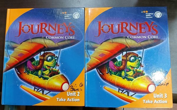 JOURNEYS common core Take Action unit 2,3 (2권+CD2장 세트)