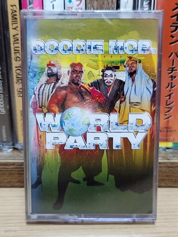 (미개봉 카세트테이프) Goodie Mob (구디 몹) - World Party