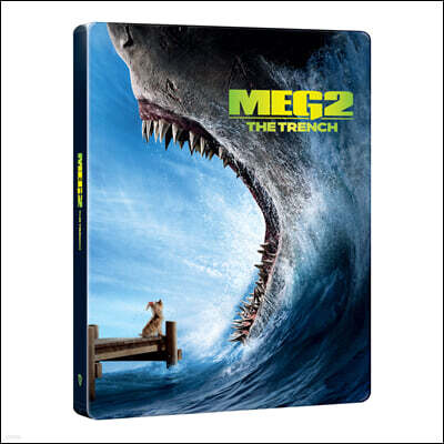 메가로돈 2 (2Disc, 4K UHD+BD 스틸북 한정수량) : 블루레이