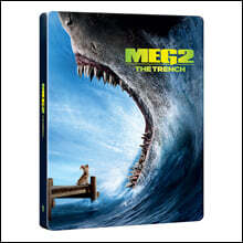 메가로돈 2 (2Disc, 4K UHD+BD 스틸북 한정수량) : 블루레이