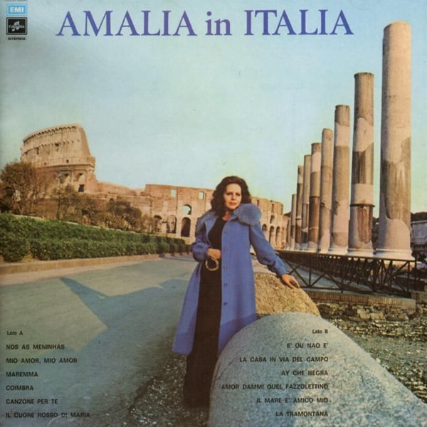 아말리아 호드리게스 (Amalia Rodrigues) - Amalia In Italia (Italy 발매)