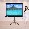 빔스크린 4:3 유압식 휴대용 가정용 족자 캠핑스크린 152.4cm(60인치)