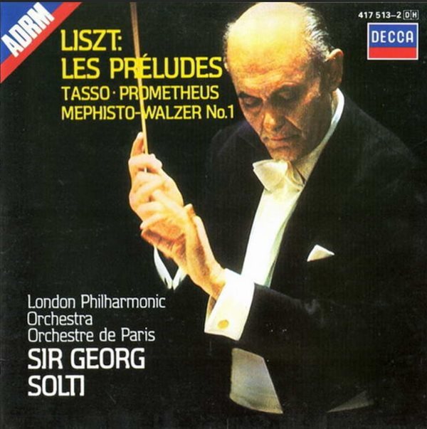 Liszt :  Les Preludes (전주곡) - 솔티 (Georg Solti) (독일발매)