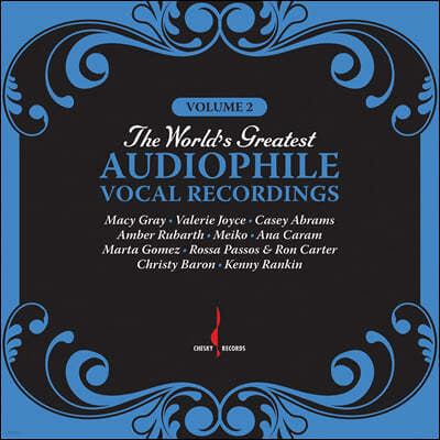 체스키 레코즈 보컬 모음 2집 (The World’s Greatest Audiophile Vocal Recordings)
